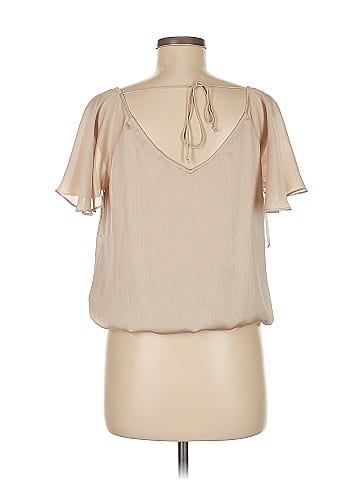 White House Black Market Short Sleeve Blouse (view 2)