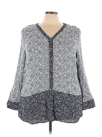 Foxcroft Long Sleeve Blouse (view 1)