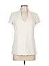 W by Worth Ivory Short Sleeve Blouse Size L - photo 1