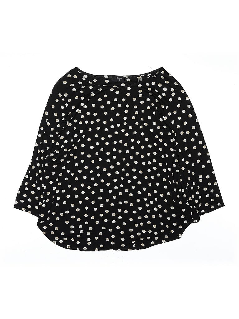 Pre-owned T Tahari 3/4 Sleeve Blouse In Black