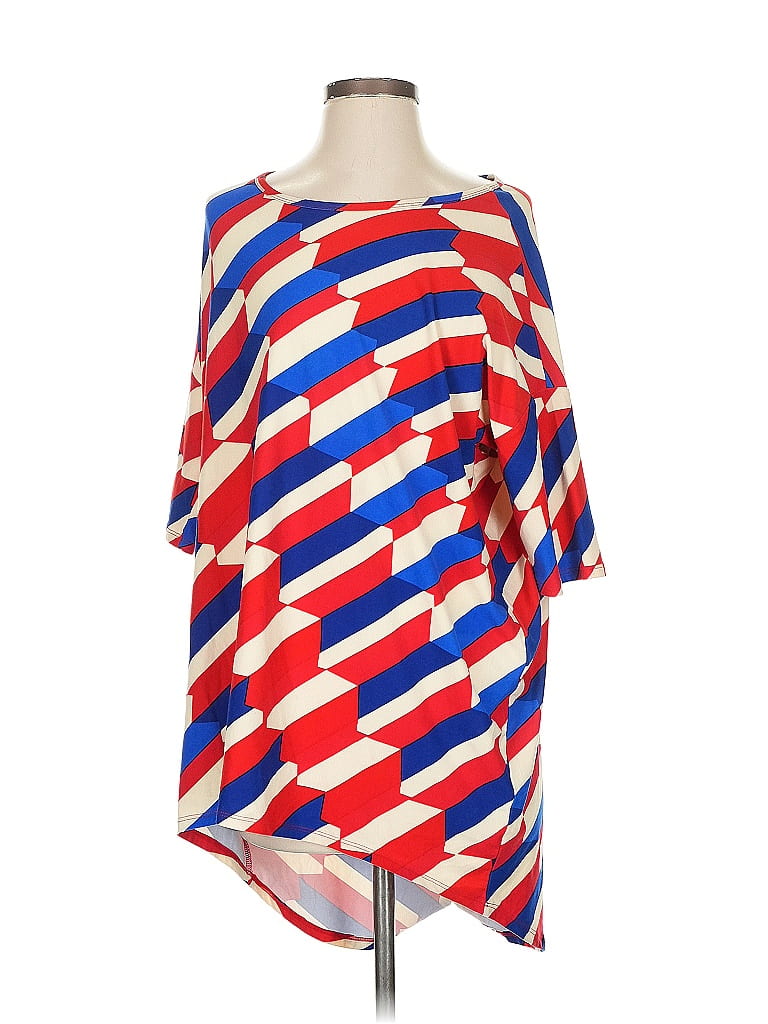 Pre-owned Lularoe Kimono In Red