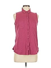 Ann Taylor Loft Outlet Sleeveless Button Down Shirt