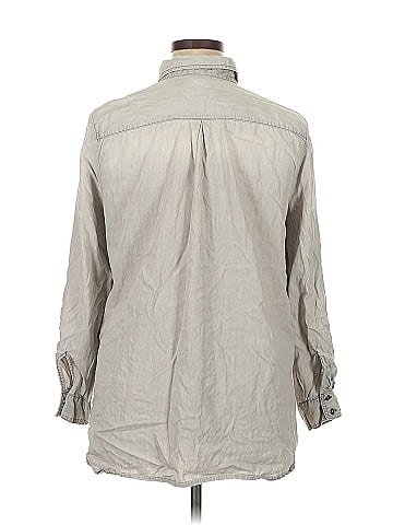Natural Reflections Long Sleeve Button-Down Shirt (view 2)