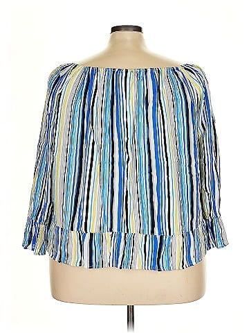 Ashley Stewart 3/4 Sleeve Blouse (view 2)
