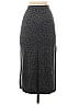 Purejill Solid Gray Casual Skirt Size S - photo 2