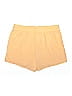 Esprit 100% Nylon Solid Yellow Athletic Shorts Size L - photo 2