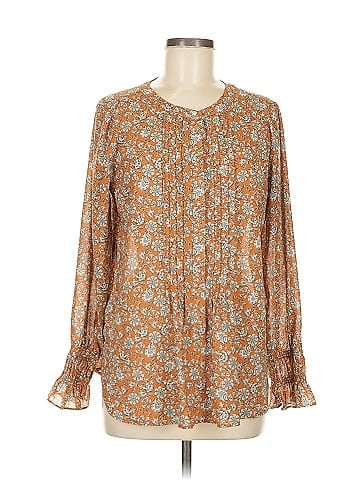 Ann Taylor LOFT Long Sleeve Blouse (view 1)