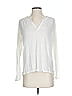 Scotch & Soda 100% Linen Ivory Long Sleeve Top Size P (petite) - photo 1