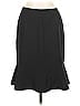 Le Suit 100% Polyester Solid Black Formal Skirt Size 10 - photo 1
