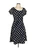 Gilli Polka Dots Black Casual Dress Size L - photo 1
