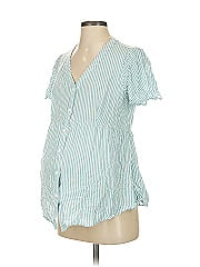 Isabel Maternity Short Sleeve Blouse
