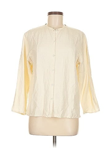 Eileen Fisher 3/4 Sleeve Silk Top (view 1)