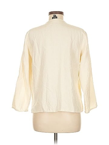Eileen Fisher 3/4 Sleeve Silk Top (view 2)