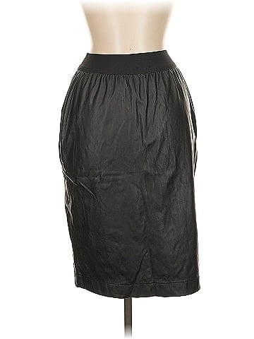 Free Press Faux Leather Skirt (view 2)