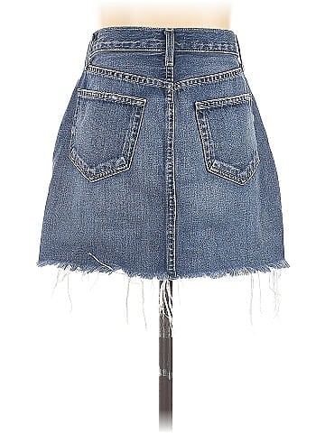 L'Agence Denim Skirt (view 2)