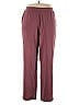 D&Co. Solid Burgundy Casual Pants Size XL - photo 1