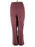 D&Co. Solid Burgundy Casual Pants Size XL - photo 2