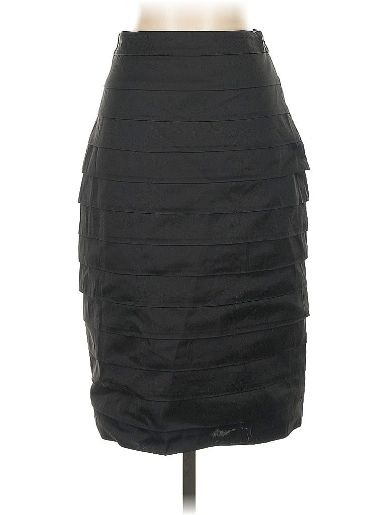 Pre-owned St John Formal Skirt In Black
