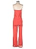 Arden B. 100% Polyester Solid Red Jumpsuit Size S - photo 2