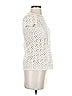 Ann Taylor LOFT 100% Nylon Ivory Short Sleeve Top Size S - photo 4