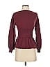 Something Navy Burgundy Pullover Sweater Size XS - photo 1