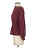 Something Navy Burgundy Pullover Sweater Size XS - photo 5