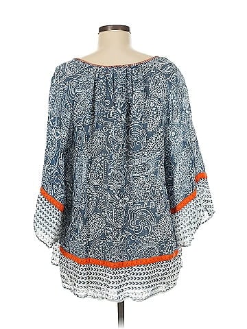 Calypso St. Barth 3/4 Sleeve Blouse (view 2)