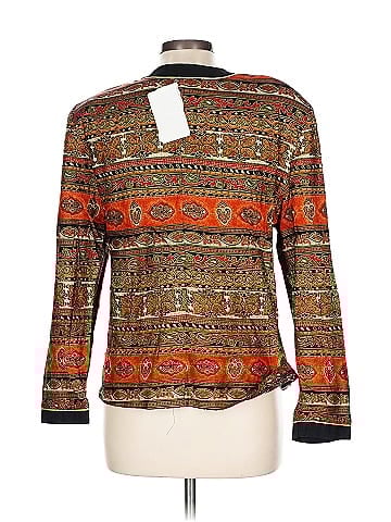 Ultra Dress Vibrant Artistic Paisley Pattern Jacket (view 2)