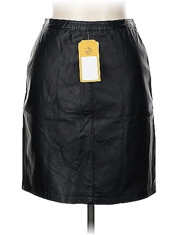 Newport News Faux Leather Skirt (view 1)