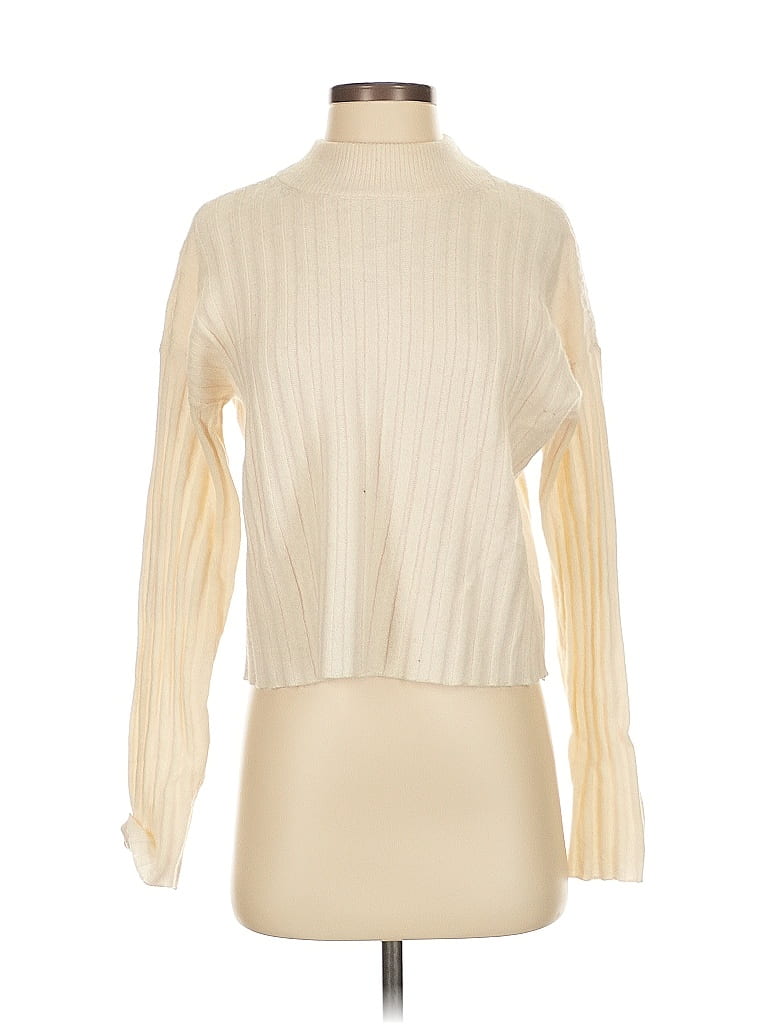 Madewell Ivory Wool Pullover Sweater Size S - photo 1