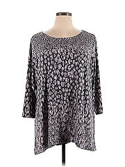 Belle By Kim Gravel 3/4 Sleeve Blouse