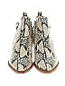 Sam Edelman 100% Leather Animal Print Ivory Ankle Boots Size 7 1/2 - photo 2