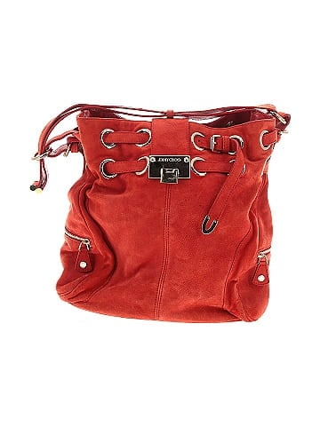Jimmy Choo Suede Shoulder Bag (view 1)