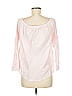 Crown & Ivy Pink Long Sleeve Blouse Size M - photo 2
