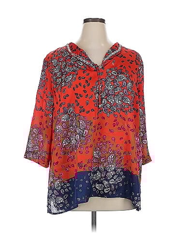 Jones New York Signature 3/4 Sleeve Blouse (view 1)