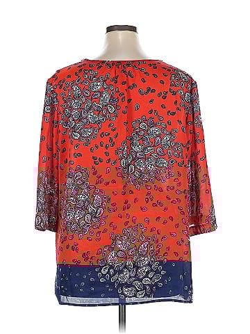Jones New York Signature 3/4 Sleeve Blouse (view 2)