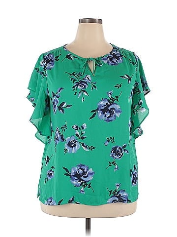Counterparts Short Sleeve Blouse (view 1)