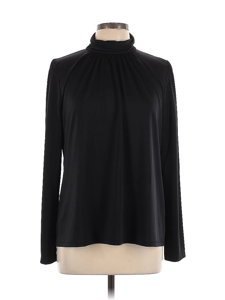Click to view more detailed imagery on our partner's website Pre-owned Ann Taylor Long Sleeve Blouse In Black