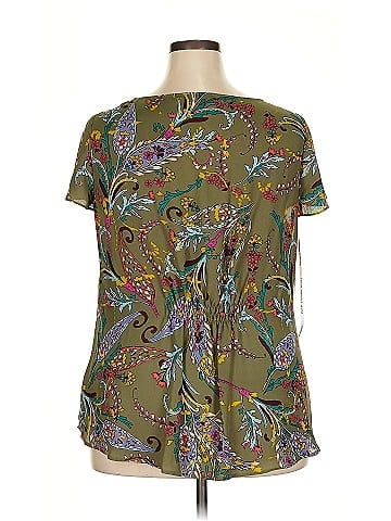 Tahari by ASL Short Sleeve Blouse (view 2)
