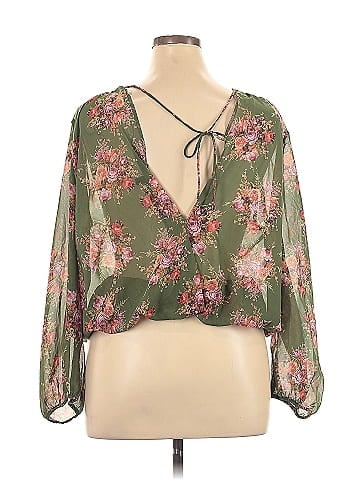 Ups & Down 3/4 Sleeve Blouse (view 2)