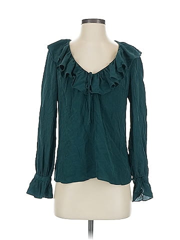 J.Crew Long Sleeve Silk Top (view 1)
