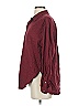 Universal Thread 100% Cotton Solid Burgundy Long Sleeve Button-Down Shirt Size S - photo 5