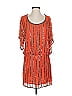 Arden B. 100% Polyester Orange Casual Dress Size S - photo 1