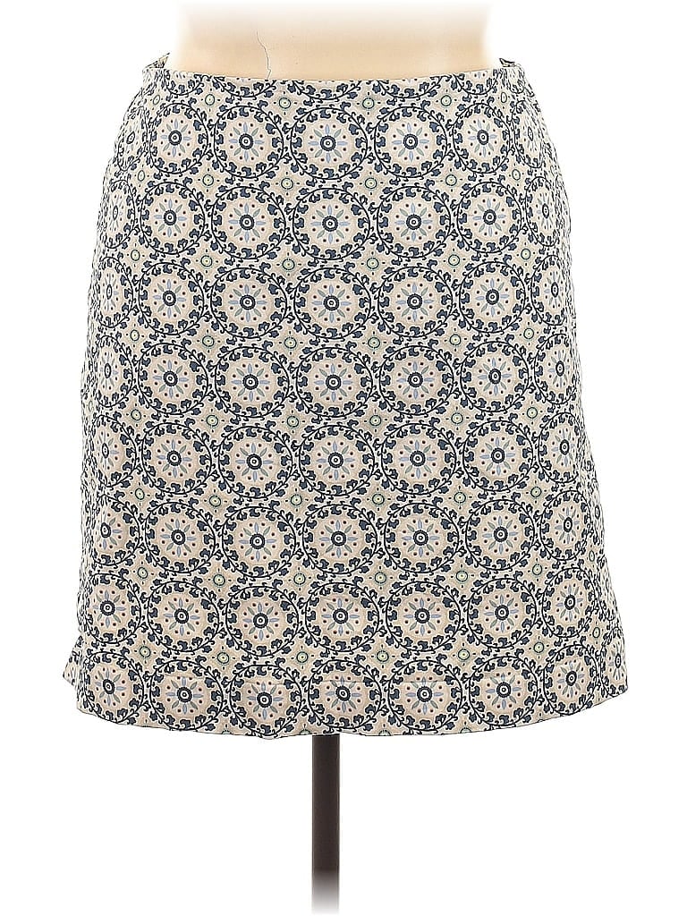 Pre-owned Ann Taylor Factory Casual Skirt In Blue