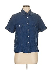 St. John's Bay Short Sleeve Button Down Shirt