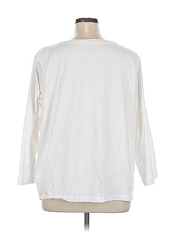 Woman Within 3/4 Sleeve T-Shirt (view 2)