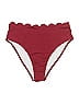 Zaful Burgundy Swimsuit Bottoms Size 8 - photo 1