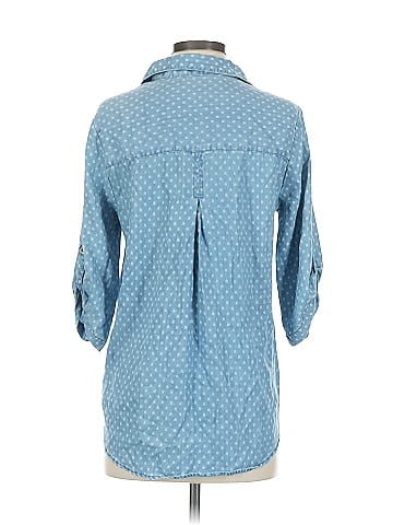 Velvet Heart Long Sleeve Button-Down Shirt (view 2)