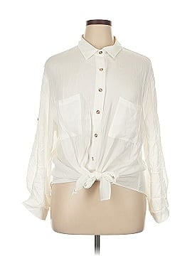 City Chic Long Sleeve Blouse