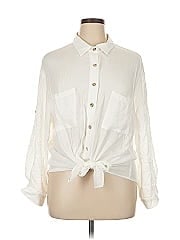 City Chic Long Sleeve Blouse